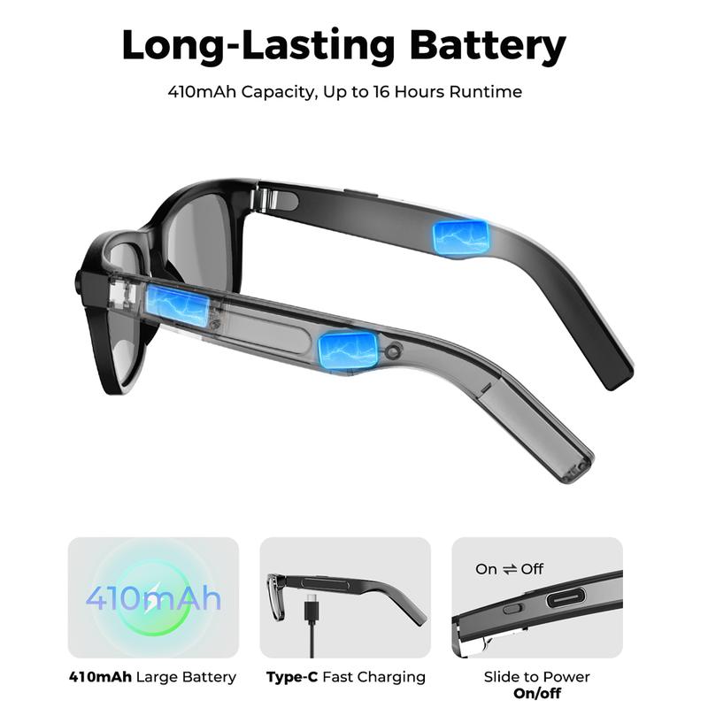 🥳2026 HOT SALE🥳💞50K+ SOLD!👓✨ 50% OFF! AI Smart Glasses with ChatGPT – Real‑time translation in 160+ languages, 8MP camera & 4K video. Bluetooth 5.4, HiFi audio – your personal AI assistant for travel & daily life! 🗣️🌍