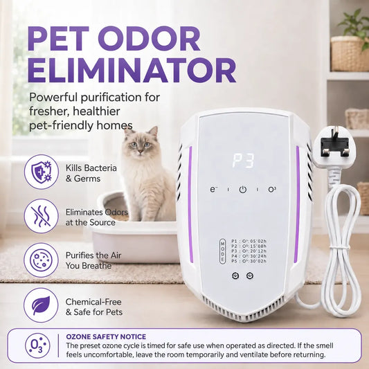 🥳2026 HOT SALE🥳💞22K+ SOLD! 🌬️🛡️ 50% OFF! Wall-Mounted Air Purifier – targets odors in bathrooms, closets & pet areas. 5 preset cycles + touch control – set it & forget it. Slim design saves counter space – fresher air, automatically! 🏠✅