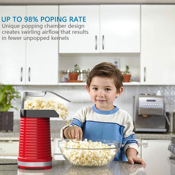🥳2026 HOT SALE🥳💞50K+ SOLD! 🍿💚 50% OFF! Healthy Popcorn Maker – oil-free hot air popping, light & guilt-free. Make your own flavors – salt, cheese or cinnamon. A healthier treat for you and the grandchildren! 👶✨