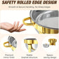 🥳2026 HOT SALE🥳💞50K+ SOLD! 🍽️🔥 50% OFF! Garvee 5QT Stainless Steel Chafing Dish – rust-resistant, gold finish, keeps food warm. Perfect for weddings, parties & buffets! ✨🛡️