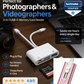 🥳2026 HOT SALE🥳💞50K+ SOLD! 💾🔌 50% OFF! 3-in-1 USB-C Memory Card Reader – reads SD, microSD & CF cards. Plug & play, fast transfer. For phone, laptop & Android! 🔥📱