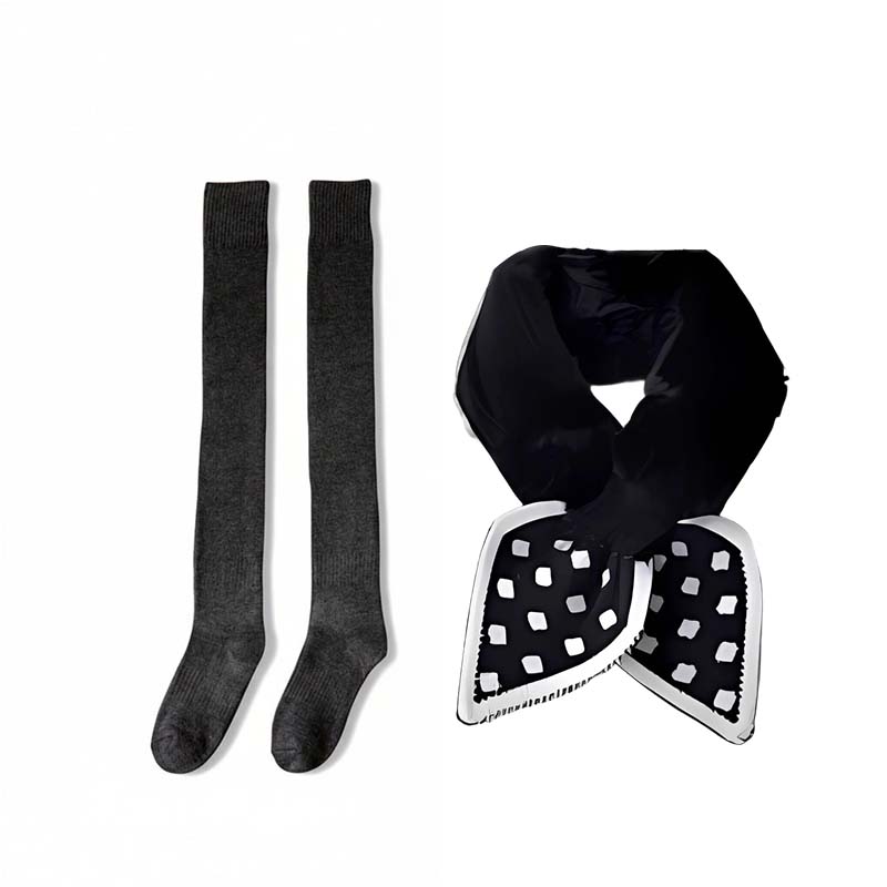 🔥🥳2026 HOT SALE🥳💞50K+ SOLD!🧦🤝✨ Classic Elegance, Effortless Wear | Soft & Stretchy Thigh High Socks❤️🔥🧦