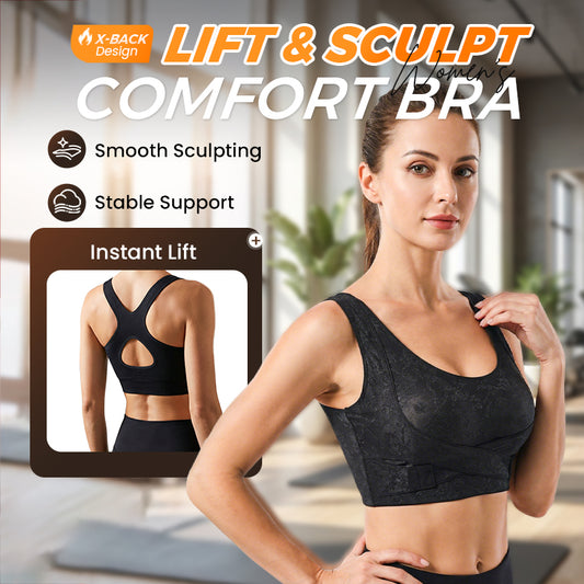 🥳2026 HOT SALE🥳💞50K+ SOLD!💥💖✨ All-Day Comfort Meets Perfect Shape! Criss-Cross Lift & Sculpt Bra 50% OFF👚⚡️