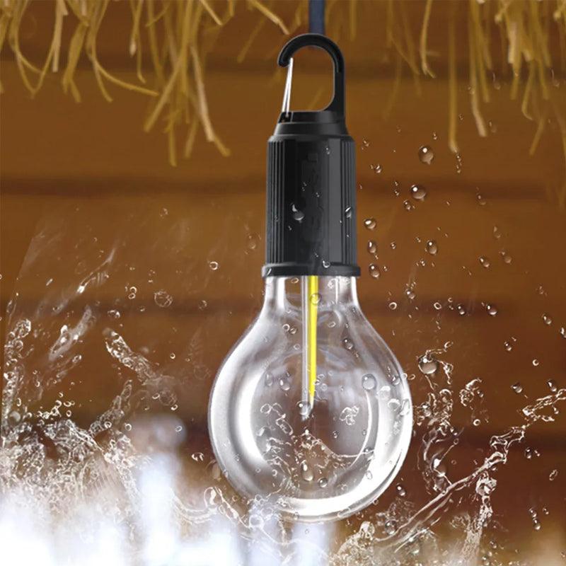 🥳2026 HOT SALE🥳💞50K+ SOLD!🌙✨ 50% OFF & Free Shipping! Hanging Camping Lantern – Vintage style, Type-C fast charge. 400mAh battery, soft glow. Use indoors or out. Great for DIY decor, fishing trips or patio ambiance. 🎣🏡