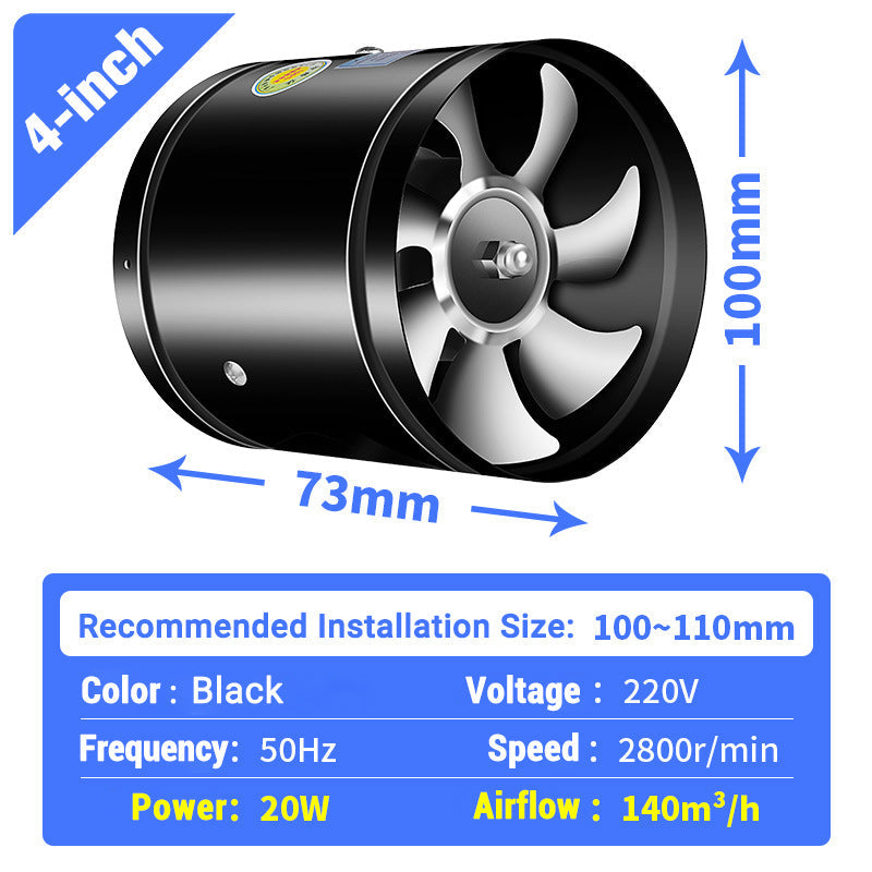 🥳2026 HOT SALE🥳💞50K+ SOLD!💥🔥💨 50% OFF! Pousbo® Super Suction Mute Exhaust Fan – Powerful airflow, ultra-quiet (<30dB). Easy to install, perfect for kitchen, bathroom & garage. No more lingering smells! 🛡️✨