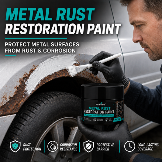 🥳2026 HOT SALE🥳💞50K+ SOLD! ⚫🚗 50% OFF! Black Metal Repair Paste – restores faded black trim, wheels & bumpers. Forms protective coating – no repainting needed. 40ml, easy DIY! 🛡️✨
