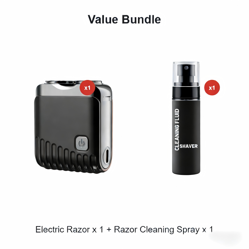 🥳2026 HOT SALE🥳💞50K+ SOLD!💥⚡🧔 1-Minute Quick Fix, No Stubble Left Behind |  The Mighty Mini “Powerhouse”! Mini Wet & Dry Shaver Half Price✈️🎒