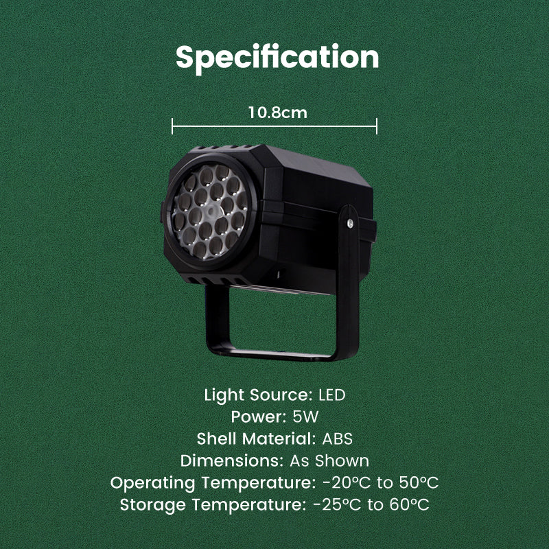 🎁Christmas Hot Sale 🎅Rotating LED Christmas Pattern Projector Light