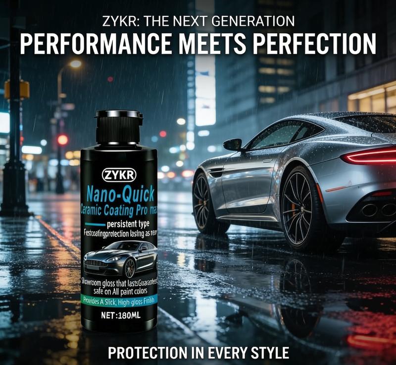 🥳2026 HOT SALE🥳💞50K+ SOLD! 🚗✨ 50% OFF! Nano Ceramic Spray – Adds deep gloss & water‑beading protection. Spray & wipe – easy finishing step for any wash! 🛡️💧