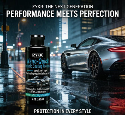 🥳2026 HOT SALE🥳💞50K+ SOLD! 🚗✨ 50% OFF! Nano Ceramic Spray – Adds deep gloss & water‑beading protection. Spray & wipe – easy finishing step for any wash! 🛡️💧