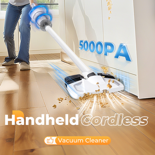 🔥 3-in-1 cordless handheld vacuum cleaner, self-powered and rechargeable