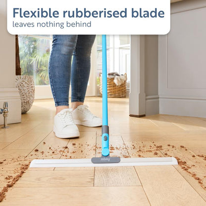 🥳2026 HOT SALE🥳💞50K+ SOLD!🐾🧼 LAST DAY 50% OFF! Multi‑Surface Silicone Squeegee – Removes pet hair, sand & spills. 180° rotating head, adjustable long handle. No tangled bristles! 🧽💪