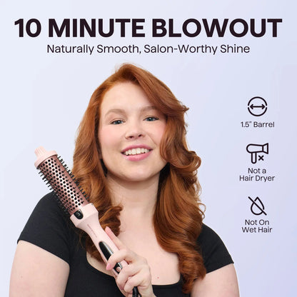 🥳2026 HOT SALE🥳💞50K+ SOLD!⚡💁‍♀️ 50% OFF! Heated Styling Comb – Rapid PTC heating, 160‑210°C. Creates volume & waves without damage. A hair care essential! 🌸🌀