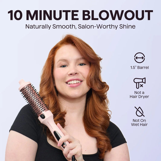 🥳2026 HOT SALE🥳💞50K+ SOLD!⚡💁‍♀️ 50% OFF! Heated Styling Comb – Rapid PTC heating, 160‑210°C. Creates volume & waves without damage. A hair care essential! 🌸🌀