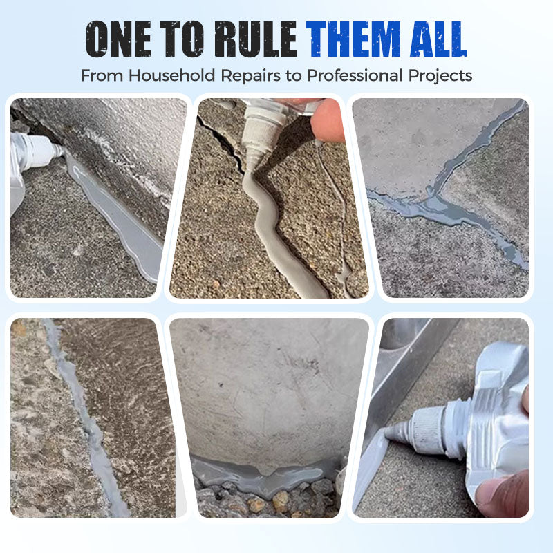 🥳2026 HOT SALE🥳💞50K+ SOLD!🎁🔥Last Day Promotion! Heavy‑Duty Concrete Crack Repair Adhesive – Permanent fix for driveways, steps & walls. No need to replace – just fill & seal! 🏠🔧