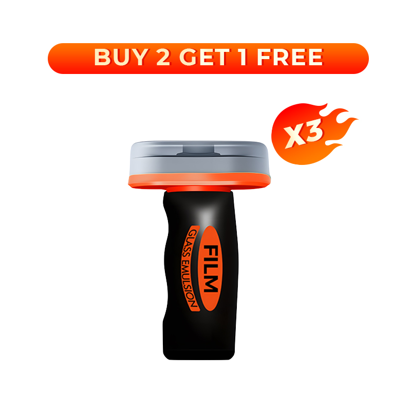 🥳2026 HOT SALE🥳💞50K+ SOLD! 🔍🚗 LIMITED TIME – BUY 2 GET 1 FREE! Auto Glass Oil Film Remover – Eliminates stubborn grease, wax & road grime. Restores crystal-clear visibility – safer night & rainy driving! 🌧️✨
