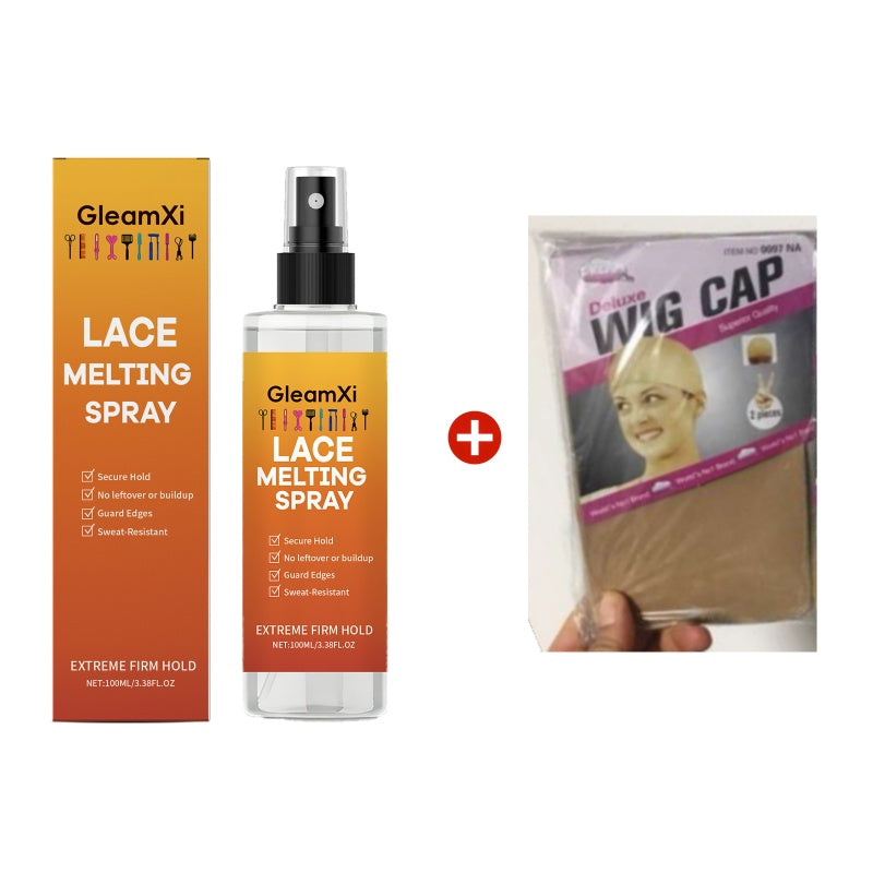 🥳2026 HOT SALE🥳💞50K+ SOLD!🧴🌿 50% OFF! Lace Wig Melting Spray – Moisturising formula, stops itching. Strong hold, easy wash out. Perfect melt every time! 💇‍♀️✨