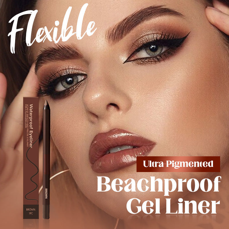 🥳2026 HOT SALE🥳💞50K+ SOLD!💥💜🌊 BUY 1 GET 1 FREE! Waterproof Beachproof Gel Liner – Smudge-proof, all-day wear. Gentle on eyes, easy to apply. Perfect for holidays or everyday. 🏖️✨