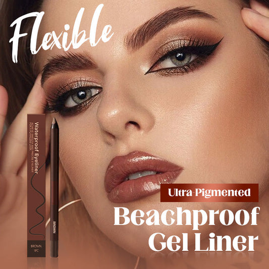 🥳2026 HOT SALE🥳💞50K+ SOLD!💥💜🌊 BUY 1 GET 1 FREE! Waterproof Beachproof Gel Liner – Smudge-proof, all-day wear. Gentle on eyes, easy to apply. Perfect for holidays or everyday. 🏖️✨