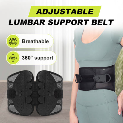 🥳2026 HOT SALE🥳💞50K+ SOLD! 🔥🩺 50% OFF! Adjustable Double Pulley Lumbar Support Belt – breathable waist shaping & back support. Relieve lower back strain, comfortable all day! 🛡️💪