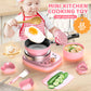 🎁[Best Gift For Kid]🍳Children's Real Cooking Mini Kitchen Toys - 22 PCS Set