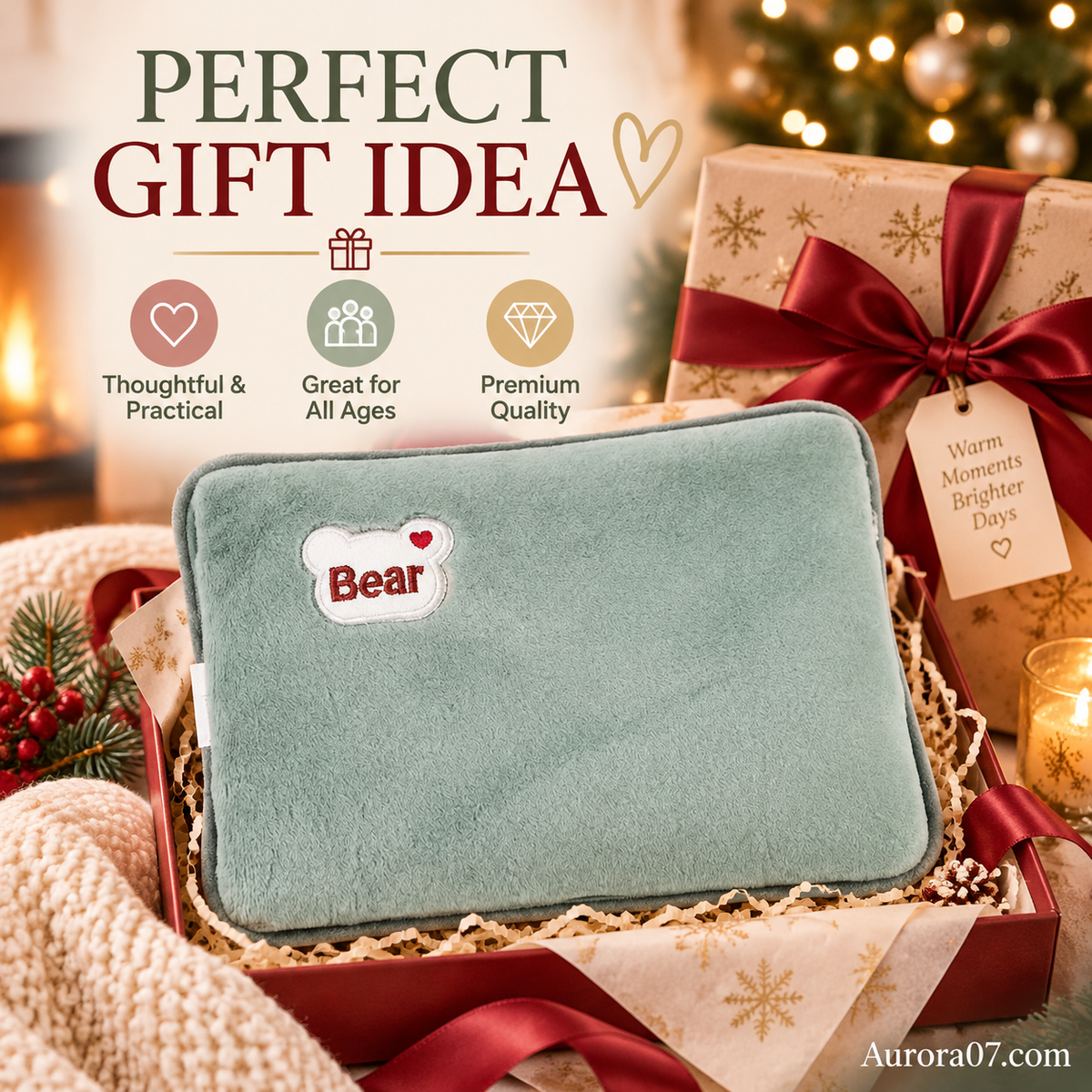 🥳2026 HOT SALE🥳💞50K+ SOLD! 🔥🛡️ 50% OFF! Rechargeable Hot Water Bottle & Heat Pad – explosion-proof, fast heating, soothing warmth for aches & cold nights. Safe & reusable! 💧💪