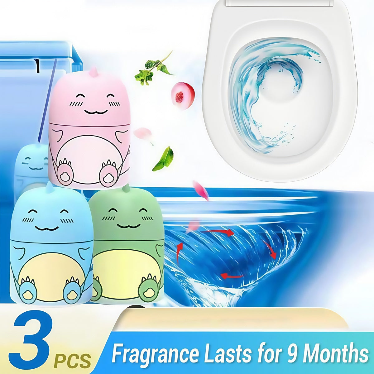 🥳2026 HOT SALE🥳💞50K+ SOLD! 🚽✨ Magic Toilet Cleaner – just drop in the tank, cleans & deodorises for 60 days. No scrubbing, no bending! Fresh toilet every flush – effortless! 💪✅