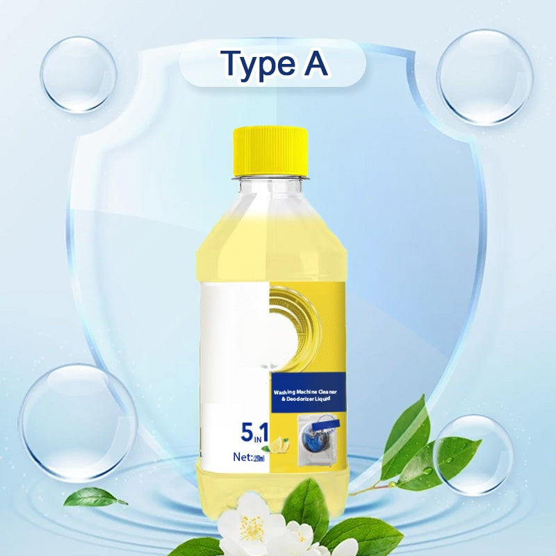 🥳2026 HOT SALE🥳💞50K+ SOLD!🏠 👨‍👩‍👧‍👦50% OFF! Washing Machine Cleaning Liquid – Deep cleans hidden dirt & odors! Kills 99.9% bacteria, removes scale buildup. Just pour & run a cycle. Fresh, hygienic drum every time. 🧺💧