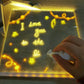 🥳2026 HOT SALE🥳💞50K+ SOLD!🎨✨ BUY 3 GET 10% OFF + FREE SHIPPING! Luminous LED Drawing Board – USB powered, reusable surface, 7 colour markers. Glowing creativity for little artists! 🖍️🌟