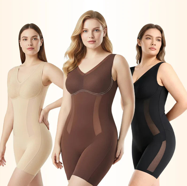 🥳2026 HOT SALE🥳💞50K+ SOLD!💕🦋 50% Off – One-Piece Traceless Shapewear! Embrace your curves with gentle lift & control. Breathable, invisible fit for all-day ease & a smoother you. 🦢🌸