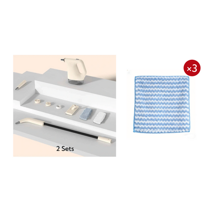 🥳2026 HOT SALE🥳💞50K+ SOLD!🚿🏠50% OFF! Chemical-Free Power Cleaning. Our handheld steam cleaner with attachments sanitises & lifts dirt from floors to fabrics with pure, hot vapour. 🌿🔥