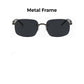 Men's Stylish Frameless High Definition Polarized Sunglasses
