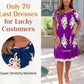 🥳2026 HOT SALE🥳💞50K+ SOLD!🏖️🌺 50% OFF! Multi-Print Square Neck Dress – Bold geometric pattern, easy pull-on style. Dress up with heels or down with flats. Effortless style. 👡🕊️