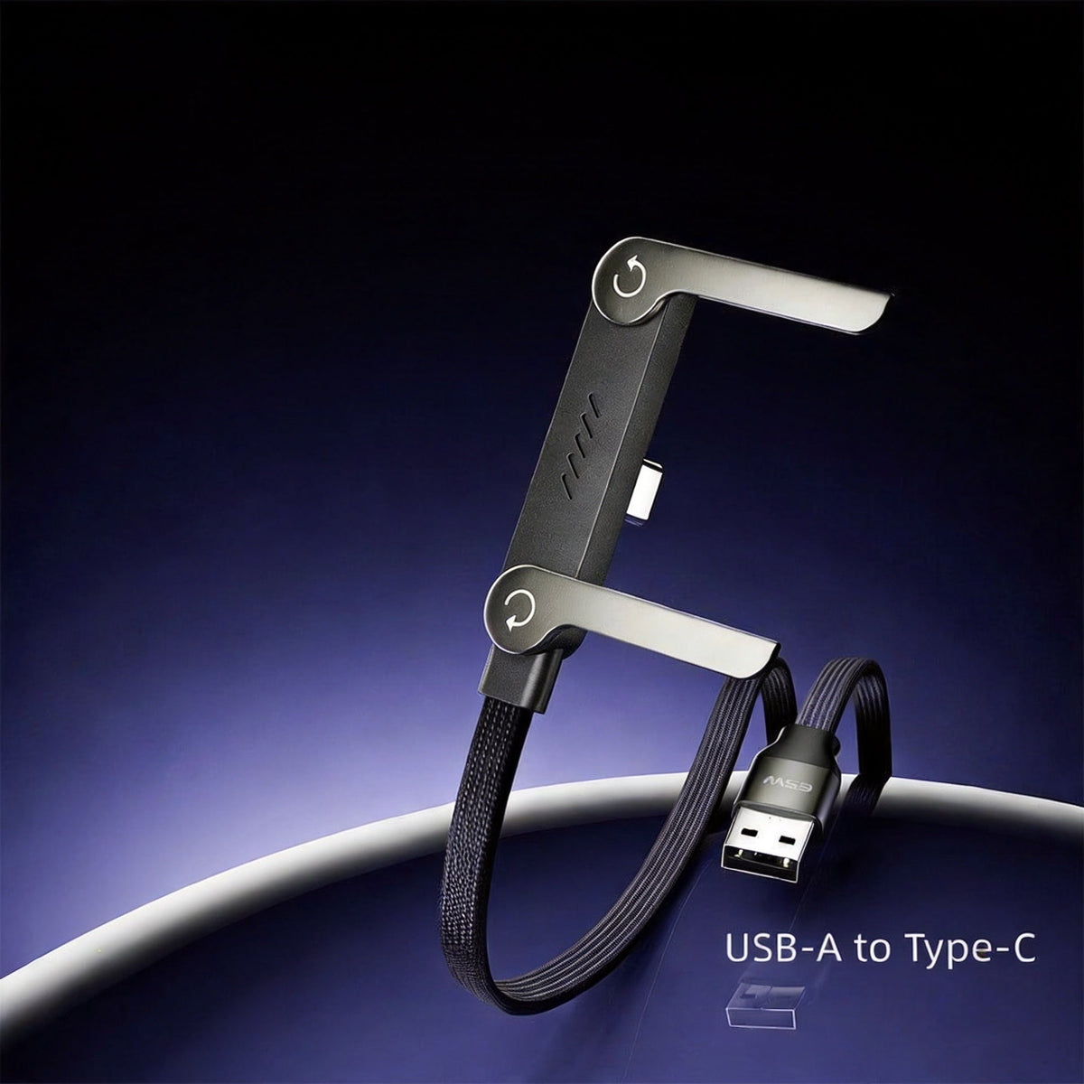 🥳2026 HOT SALE🥳💞50K+ SOLD! 🔌📱 240W Fast Charging Cable with Stand – built-in adjustable phone stand for hands-free video calls. 1.5m, zinc alloy, 90° connector – charge & watch anywhere! 🎬✅