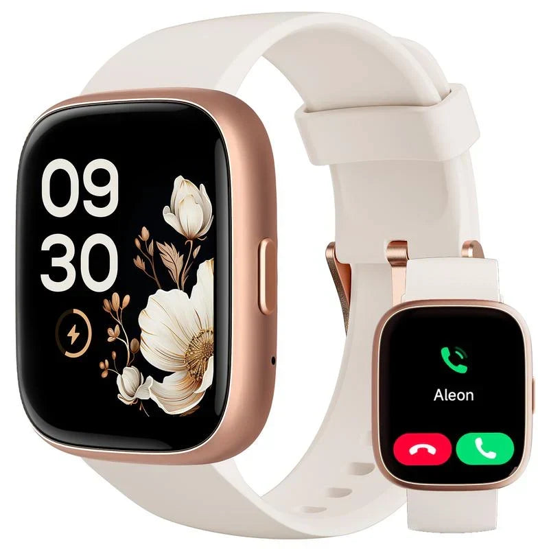 🥳2026 HOT SALE🥳💞50K+ SOLD! ⌚💚 50% OFF! Smart Watch for Women & Men – make & answer calls directly from your wrist. Tracks heart rate, sleep & 100+ sports modes. IP68 waterproof – wear it all day, worry less about your health! 🏃‍♀️✨