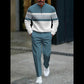 🥳2026 HOT SALE🥳💞50K+ SOLD!🌧️⏰ 50% OFF! Men's Casual 2-Piece Set – Your go-to for casual days! Soft fleece lining, easy pull-on pants. Street style meets everyday comfort. Perfect for unpredictable British weather. 👖👕