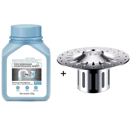 🥳2026 HOT SALE🥳💞50K+ SOLD!⚡ 🧴50% OFF! Powerful Pipe Clog Remover – Any pipe, any clog, one solution! Fast-acting formula dissolves hair, grease & grime. Keep your drains flowing. 🔄🚿