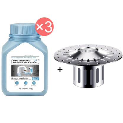 🥳2026 HOT SALE🥳💞50K+ SOLD!⚡ 🧴50% OFF! Powerful Pipe Clog Remover – Any pipe, any clog, one solution! Fast-acting formula dissolves hair, grease & grime. Keep your drains flowing. 🔄🚿