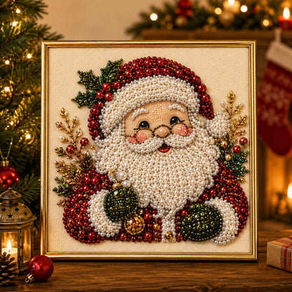🥳2026 HOT SALE🥳💞50K+ SOLD!🎄✨ 50% OFF! DIY Christmas Pearl Diamond Painting Kit – 5 festive designs, 3D raised beads & display frame included. A sparkling holiday masterpiece for your wall! 🖼️🎨
