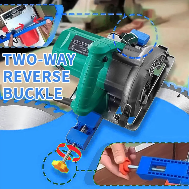 🥳2026 HOT SALE🥳💞50K+ SOLD!📐⚡ 50% OFF! Precision Cutting Guide Rail – Two‑way locking design keeps cuts stable & straight. Fits 4‑6″ tools – no drilling, easy install! 🛠️✨