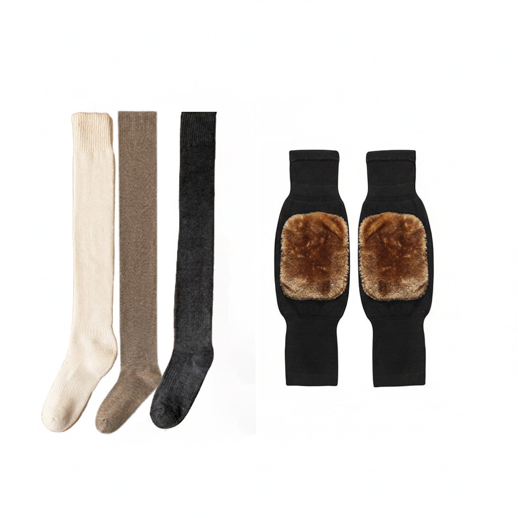 🔥🥳2026 HOT SALE🥳💞50K+ SOLD!🧦🤝✨ Classic Elegance, Effortless Wear | Soft & Stretchy Thigh High Socks❤️🔥🧦