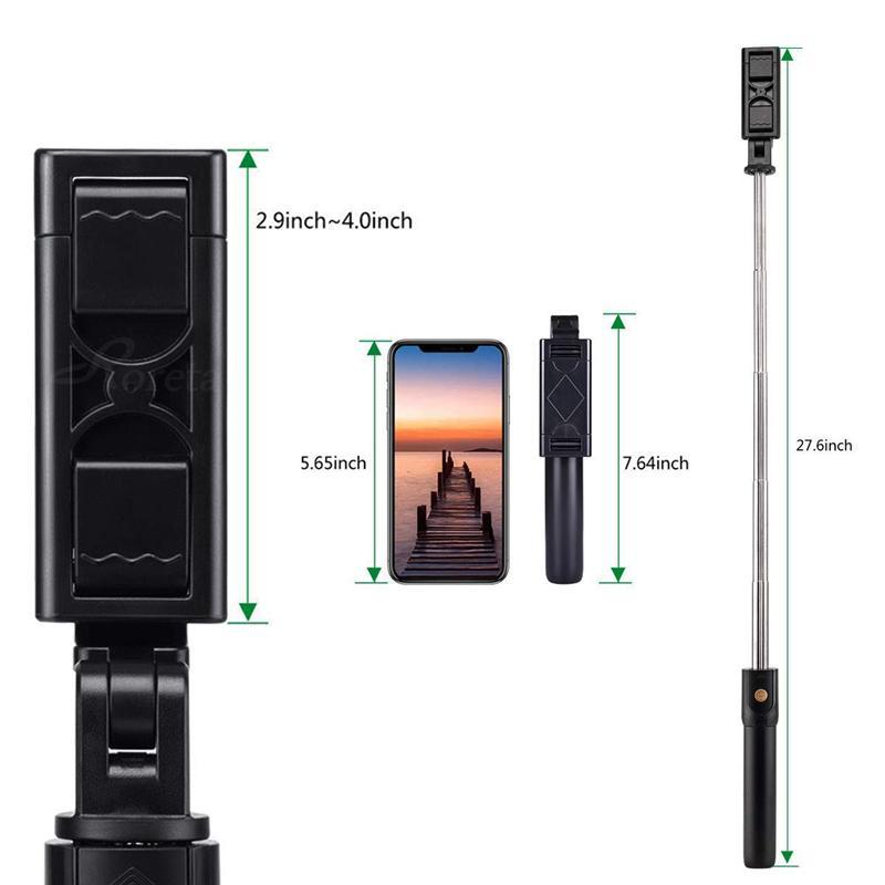 🥳2026 HOT SALE🥳💞50K+ SOLD!🏖️📱 50% OFF! 6-in-1 Bluetooth Selfie Stick Tripod – Wireless shutter, extendable up to 27.6″. Use as selfie stick or tripod. No more shaky hands. Your travel companion. 🌍✨