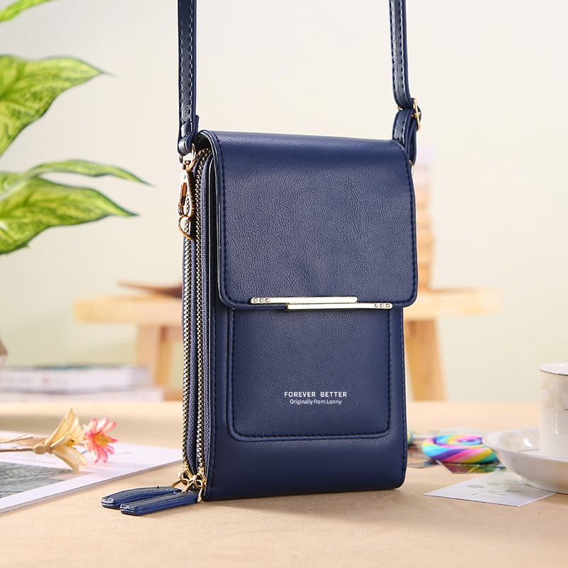 🥳2026 HOT SALE🥳💞50K+ SOLD! 👛📱 ONLY £9.99! Women‘s Touchscreen Crossbody Phone Wallet – Answer calls & text without opening. Fits phones up to 6.5″, water‑resistant & lightweight – hands‑free summer style! 🌸✨