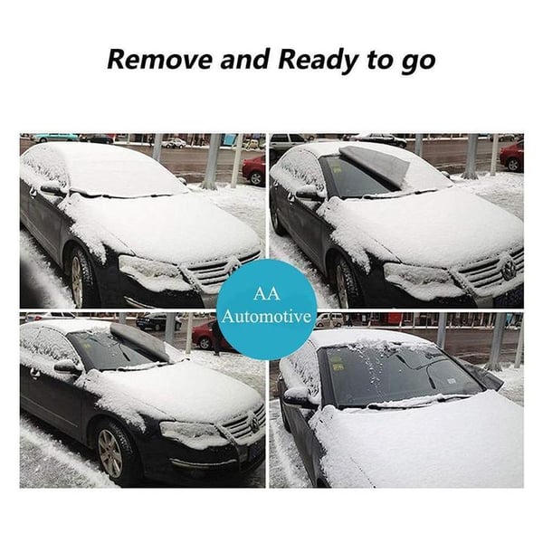 🥳2026 HOT SALE🥳💞50K+ SOLD! 🚗❄️ 50% OFF! Magnetic Car Windshield Cover – 4-layer waterproof, snow & sun shield with reflective strips. All-season protection, no more scraping! 🛡️✅