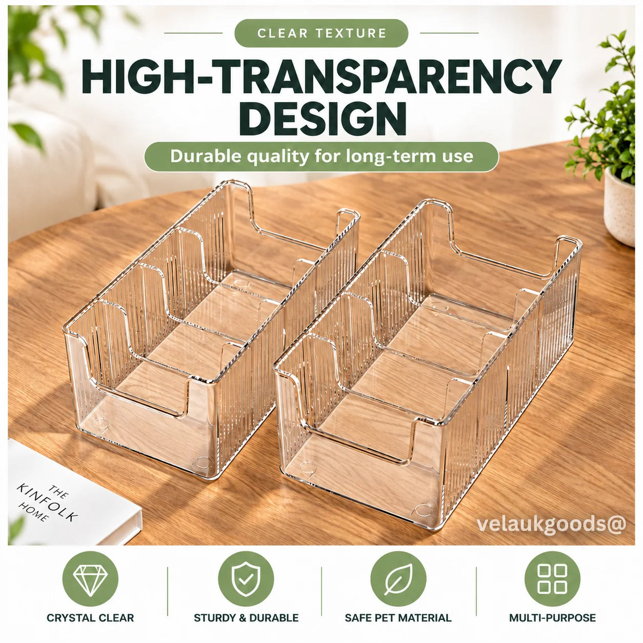 🥳2026 HOT SALE🥳💞50K+ SOLD! 💊🗄️ 50% OFF! Transparent Extendable Storage Organiser – adjustable 24.5–43cm, clear PET walls let you see every item at a glance. Perfect for medicines, supplements & toiletries – no more rummaging! 🏠✨