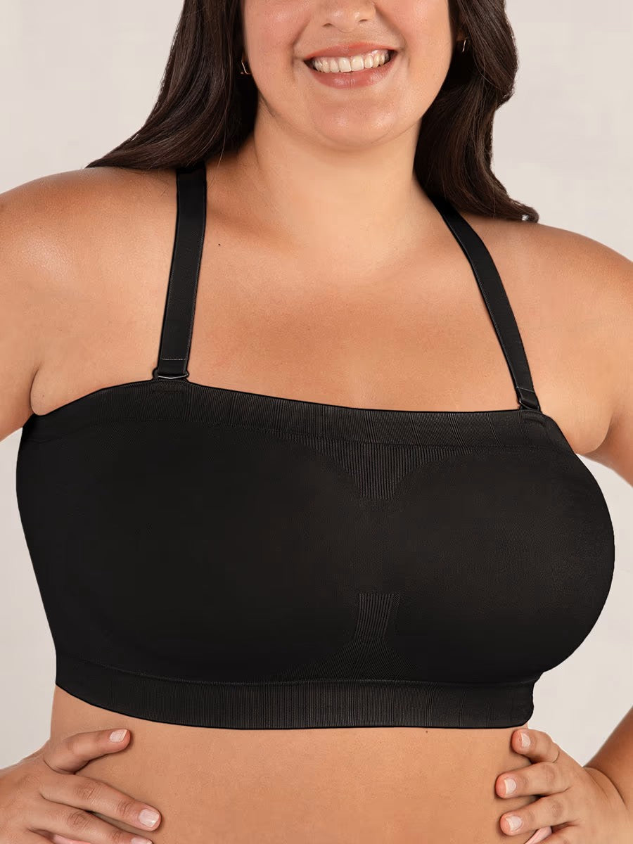 🥳2026 HOT SALE🥳💞50K+ SOLD!🌸🔥 Buy More & Save! Convertible Strapless Bra – 4‑way straps, anti‑slip tech. Smooth & invisible. Finally, a strapless that stays up all day! 🛡️💕