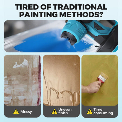 🎨 Wireless Electric Paint Sprayer | Christmas SALE 50% OFF!! | Cordless HVLP for Home DIY & Furniture | Fast, Even Coating Tool & Perfect Gift 🎄✨