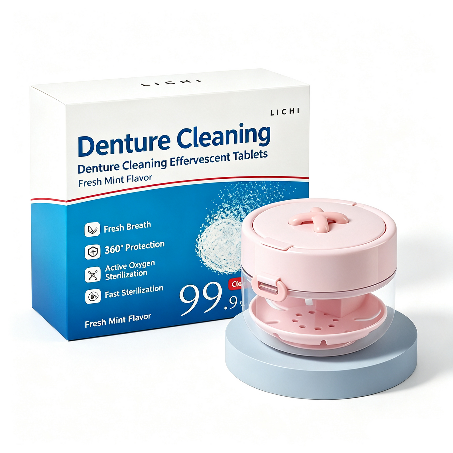 🥳2026 HOT SALE🥳💞50K+ SOLD! 🦷✨ 50% OFF! All-in-One Retainer Storage Case – Cleans, stores & holds tools – soaking bath, mirror & brush included. Leak-proof seal, compact design – keep your retainer safe anywhere! 🧼💪
