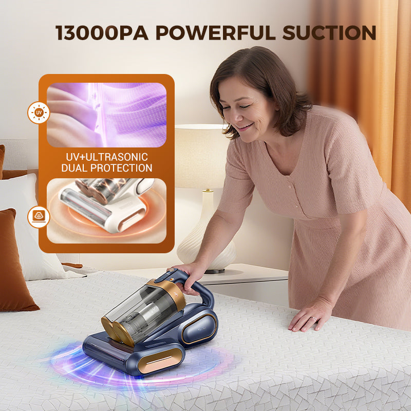 🥳2026 HOT SALE🥳💞50K+ SOLD! 🛏️💨 50% OFF! Mattress Vacuum Cleaner for Dust Mites – deep clean & remove mites, keep your bed fresh. Powerful suction! 🛡️✅