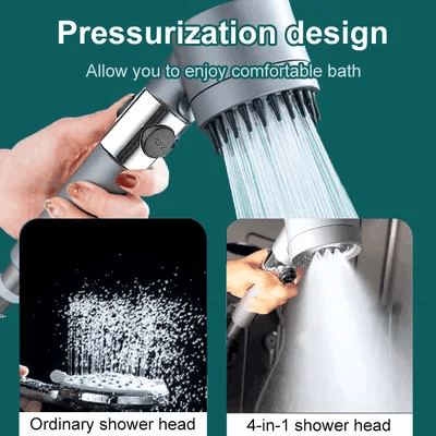 🥳2026 HOT SALE🥳💞50K+ SOLD! 🚿✨ 50% OFF! Multi-Function Handheld Shower Head Set – multiple spray patterns, flexible handheld design & easy-rinse nozzle. Simple bathroom upgrade! 🛡️✅